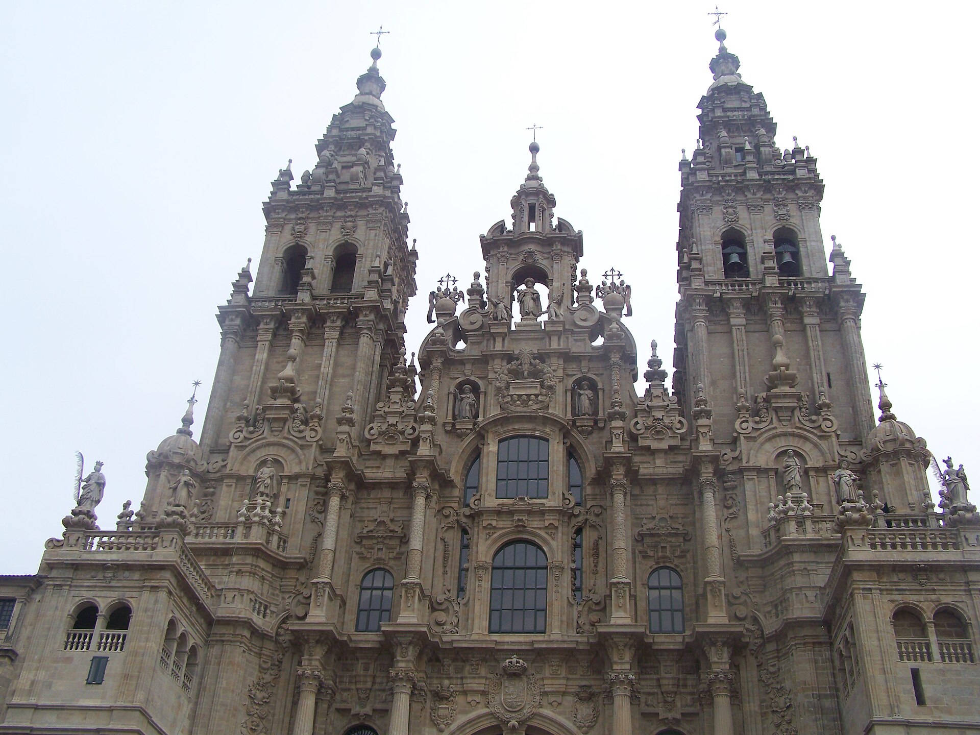 Fachada da Catedral de Santiago de Compostela